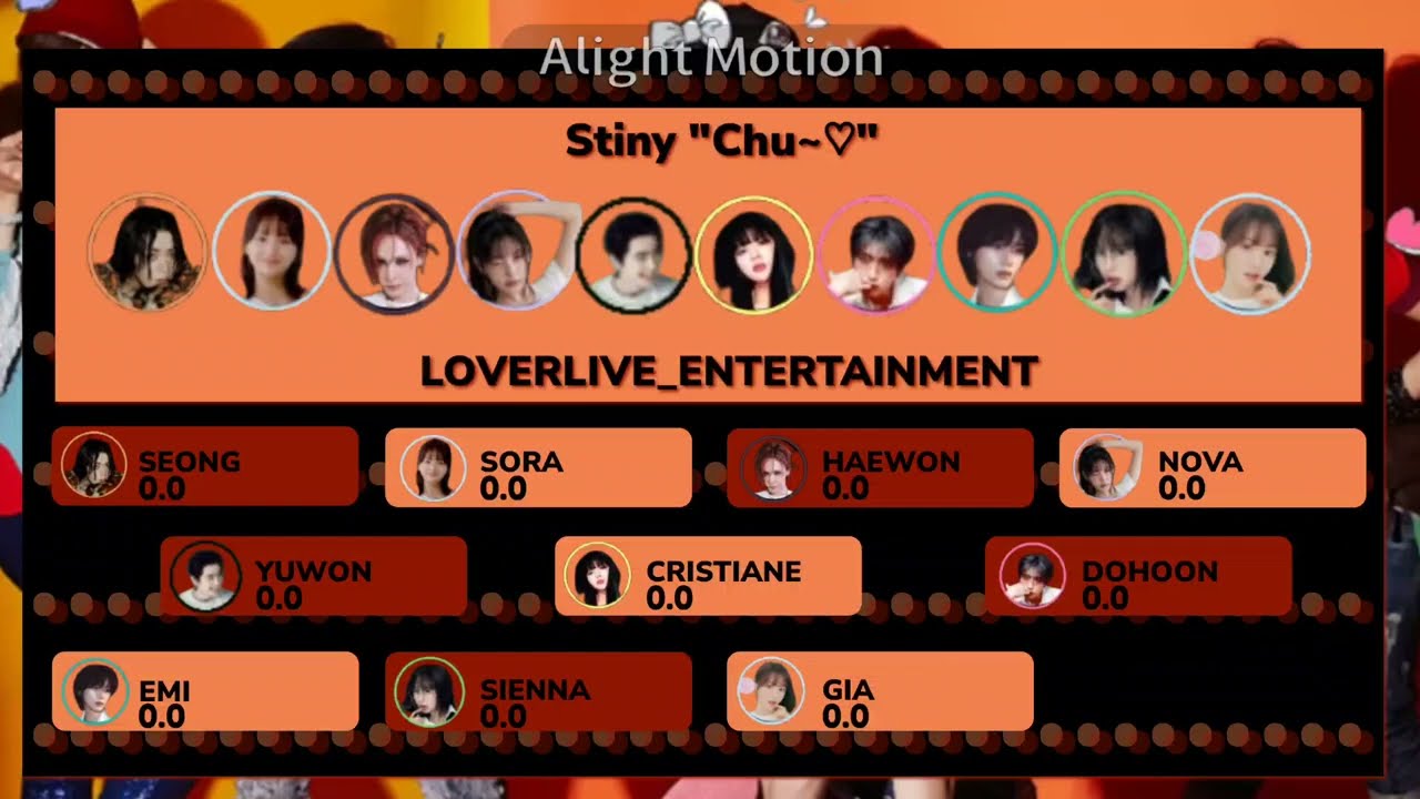 [스티니] STINY / CHU~♡ (LINE DISTRIBUTION)