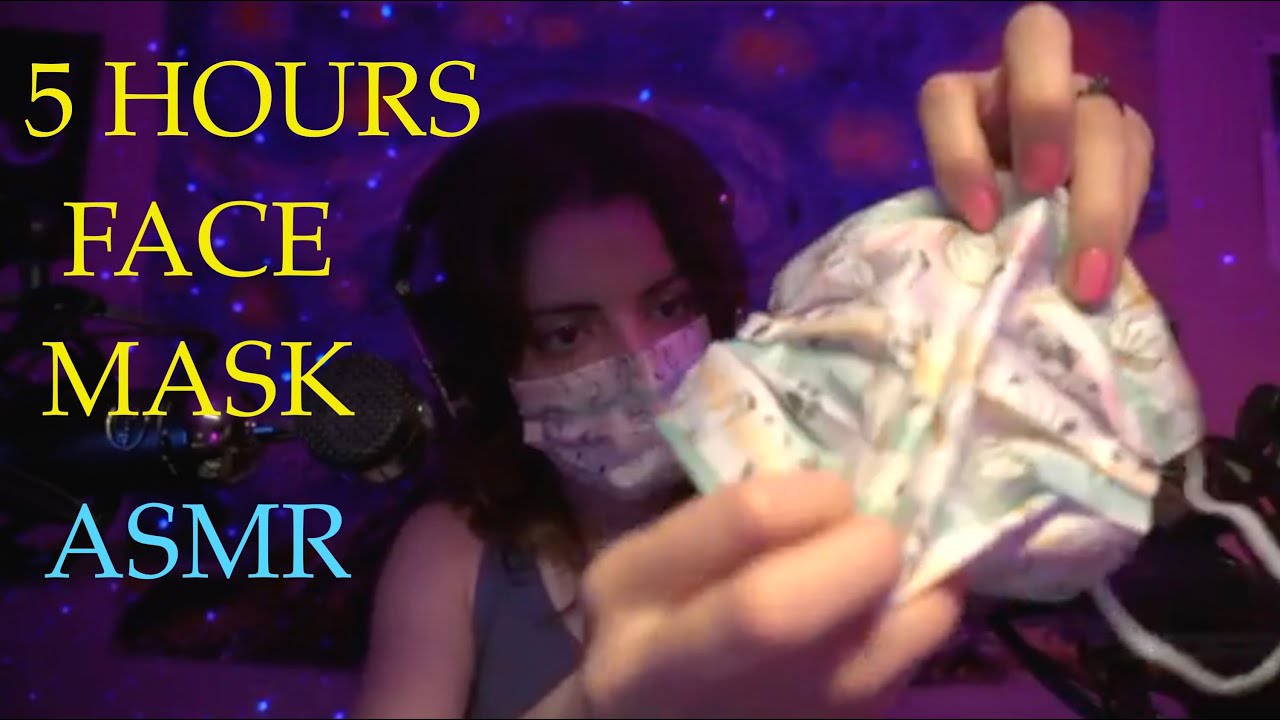5 HOURS of ASMR Face Mask Care of 2025 😷| Medical Mask Sounds, Gloves & Relaxing Personal Attention