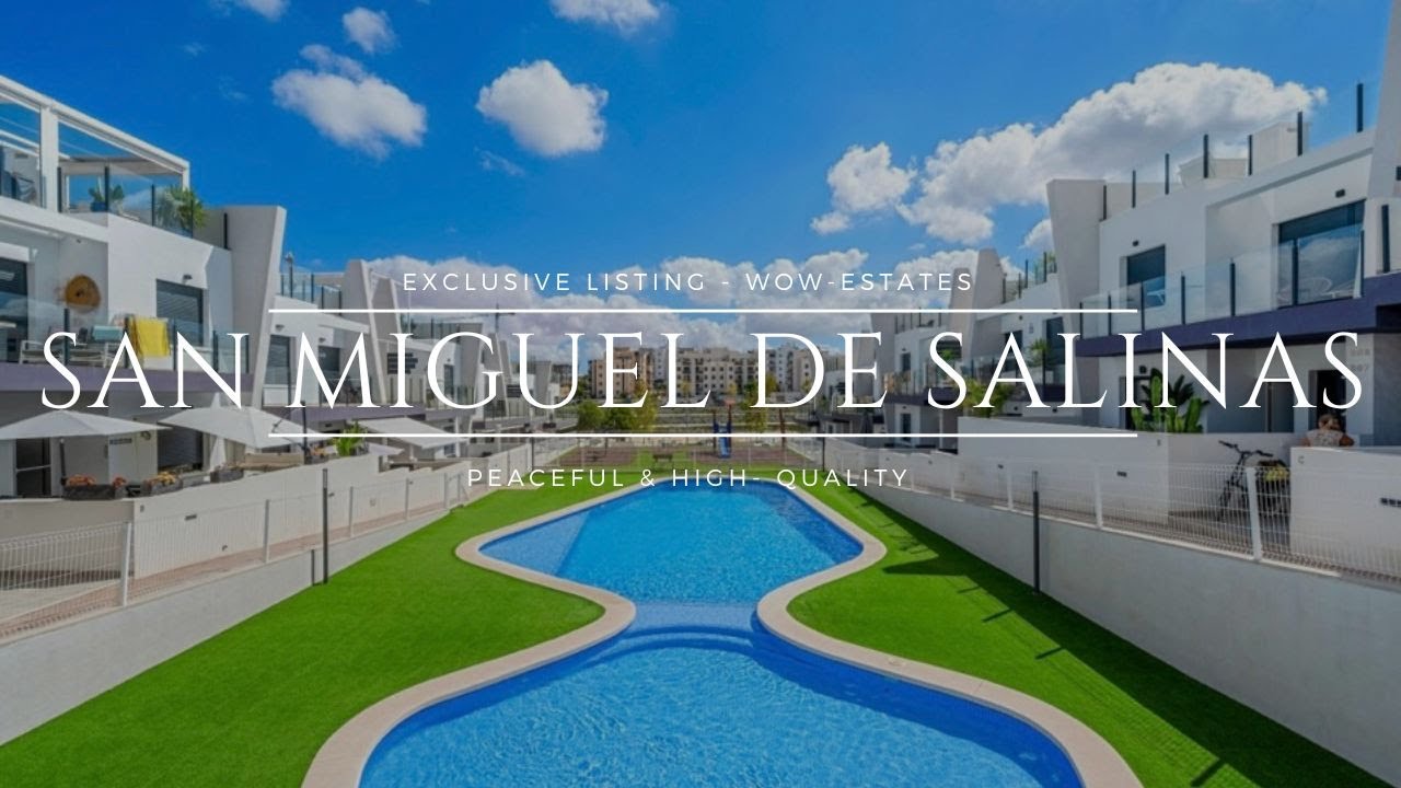 WOW-Estates | For Sale : A fantastic apartment in the peaceful area of San Miguel de Salinas, Spain