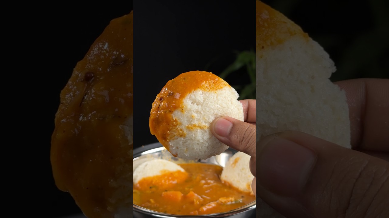 Idli Sambar | Hotel Style #shorts