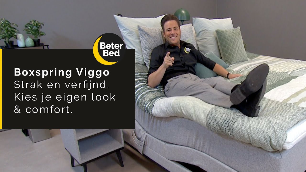 Boxspring Viggo | Strak & verfijnd design | Beter Bed