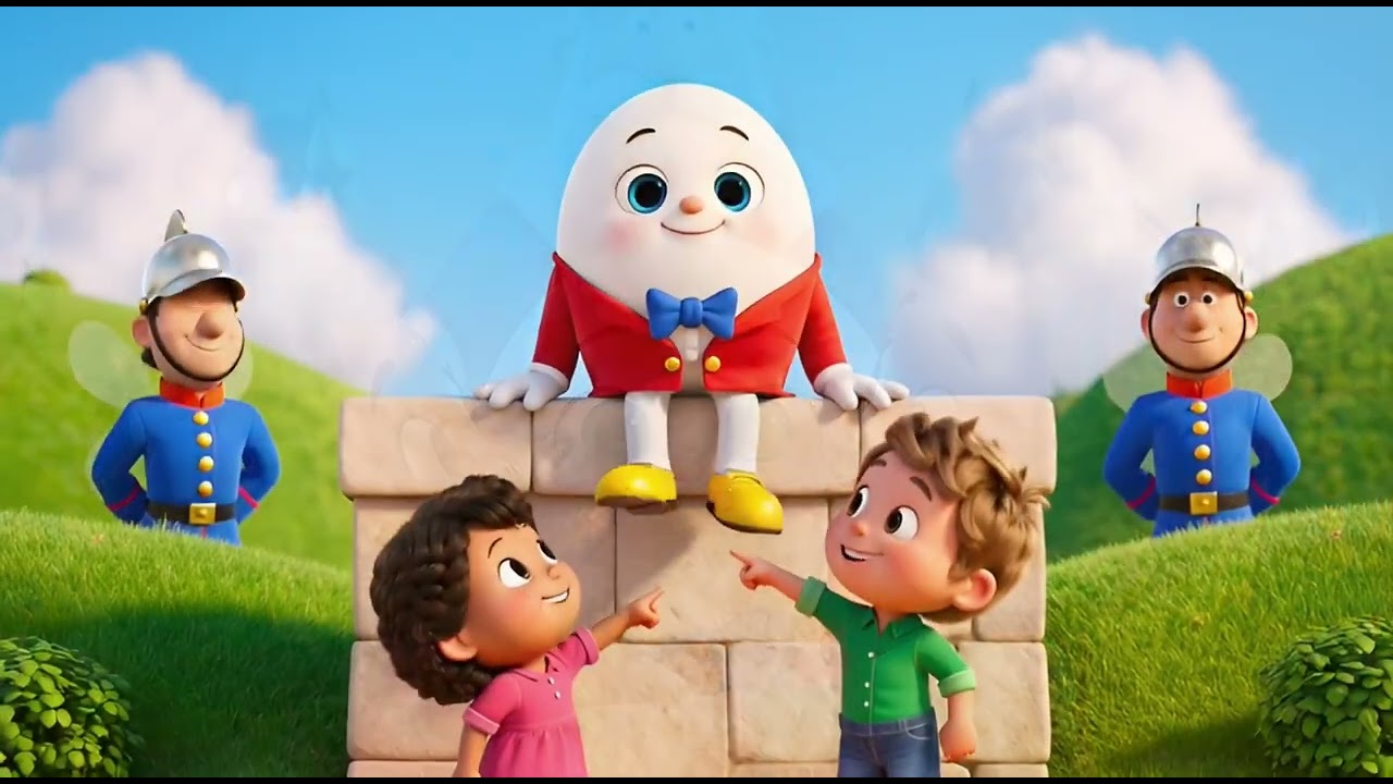 Humpty Dumpty Sat on a Wall Nursery Rhymes