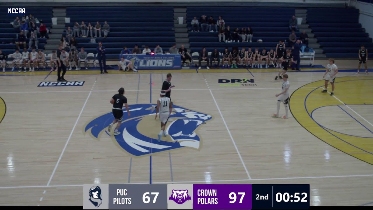 North Region Tournament Men's Basketball #2 Crown Polars vs. #6 Providence Pilots