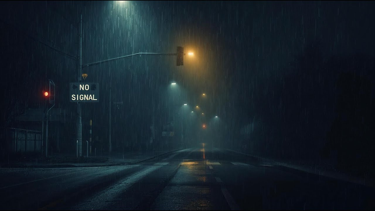 The Night After Humanity Disappeared | Post-Apocalyptic Rain in an Abandoned City