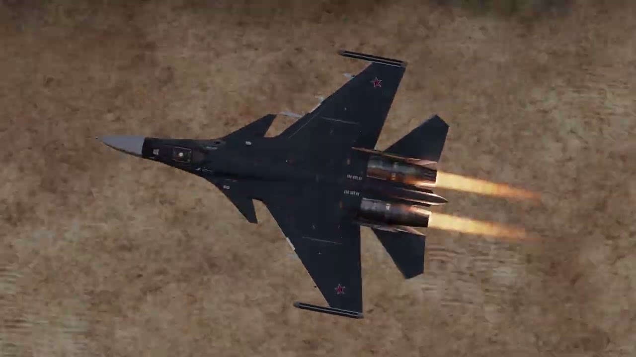 DCS WORLD Su-33空中戦　Ｆ/A-18×１　Ｆｰ16C×１