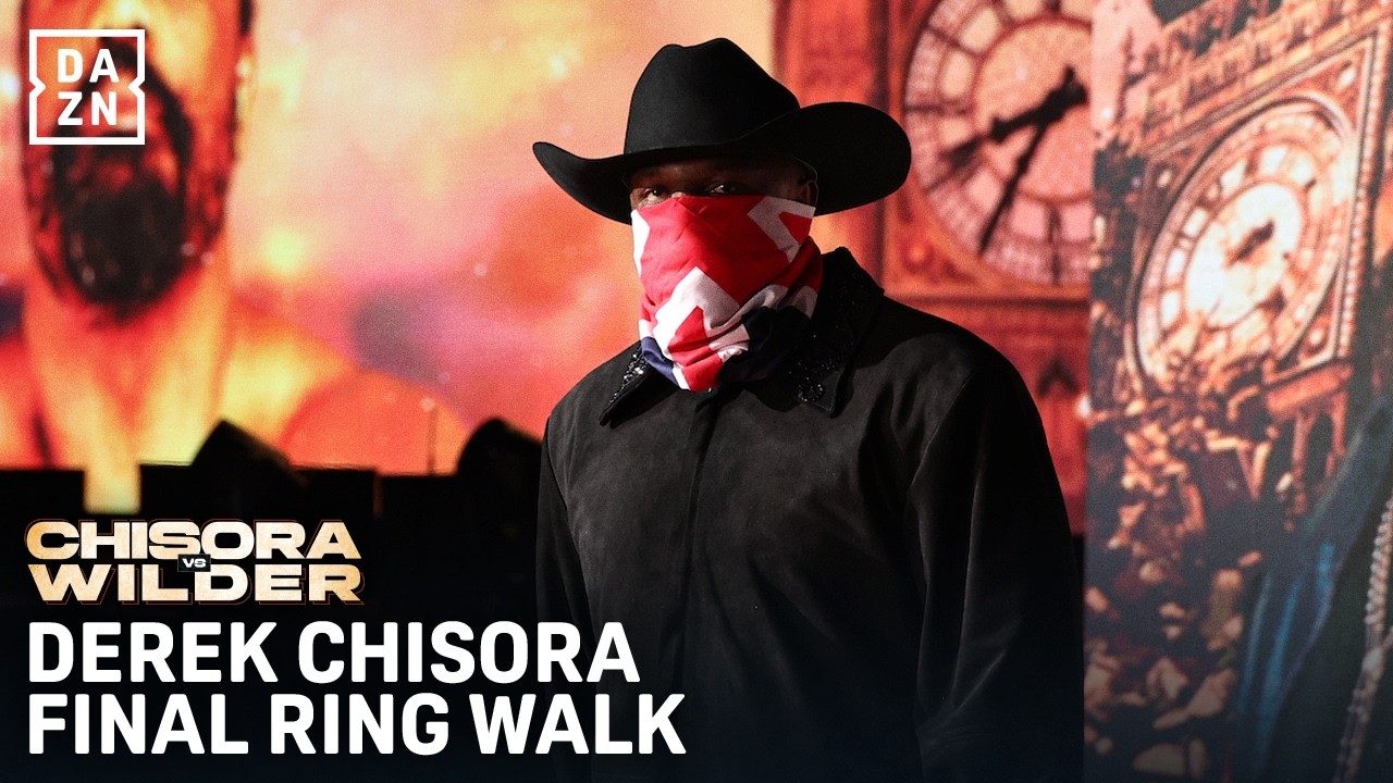 DEREK CHISORA MAKES HIS FINAL RING WALK!