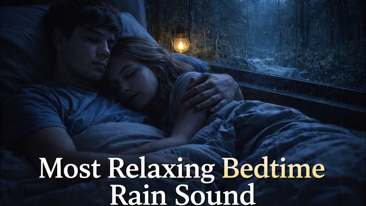 9 Hours of Relaxing Rain Sound 🌧️☔#sleepmusic  #bedtimesounds #rain sound 