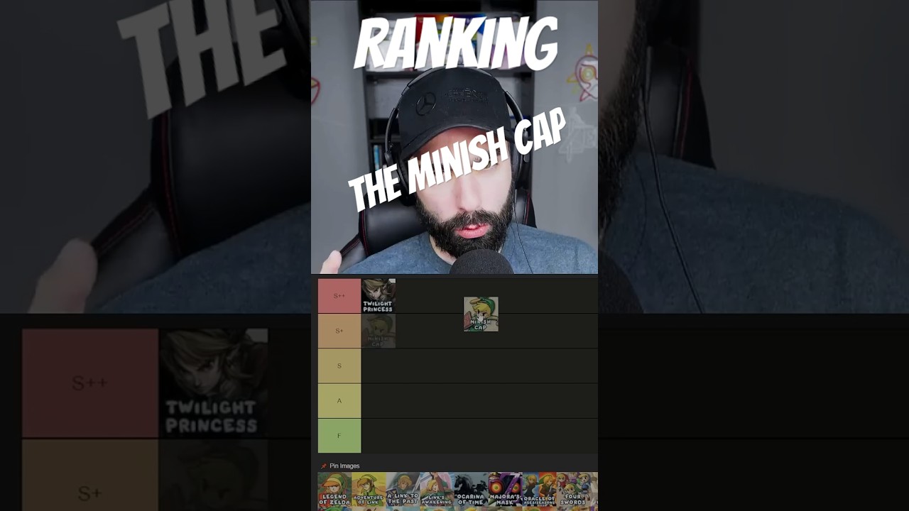 Ranking EVERY Zelda Game I Beat - The Minish Cap