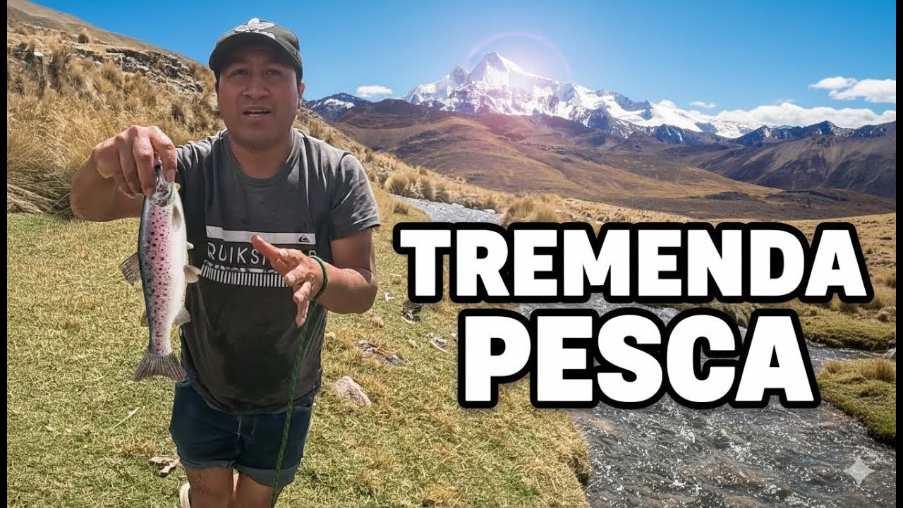 TRUCHAS DE LOS ANDES: una AVENTURA de PESCA y COCINA | Robert Aventurero