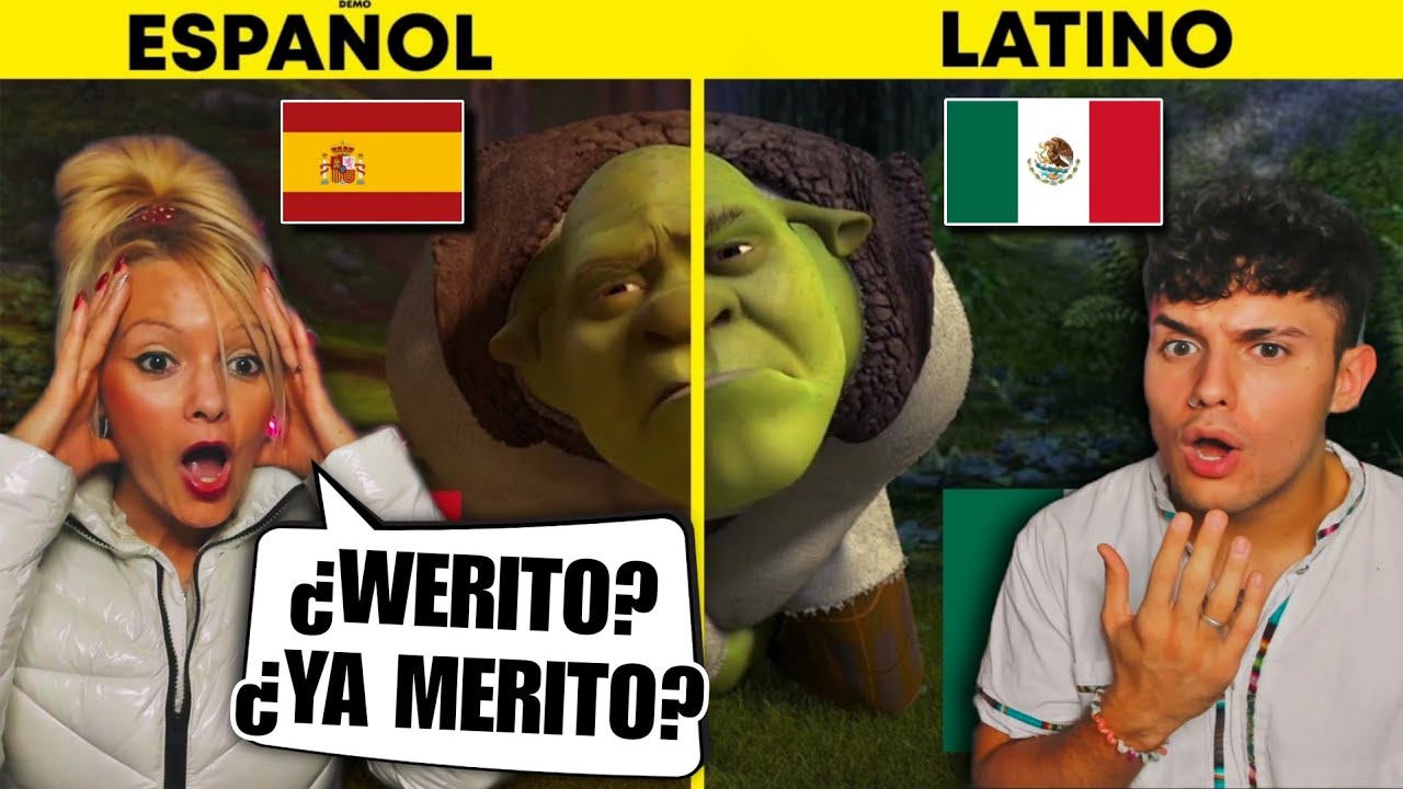 🇪🇸 MADRE ESPAÑOLA REACCIONA a DOBLAJE LATINO por PRIMERA VEZ🇲🇽 *queda IMPRESIONADA*😱