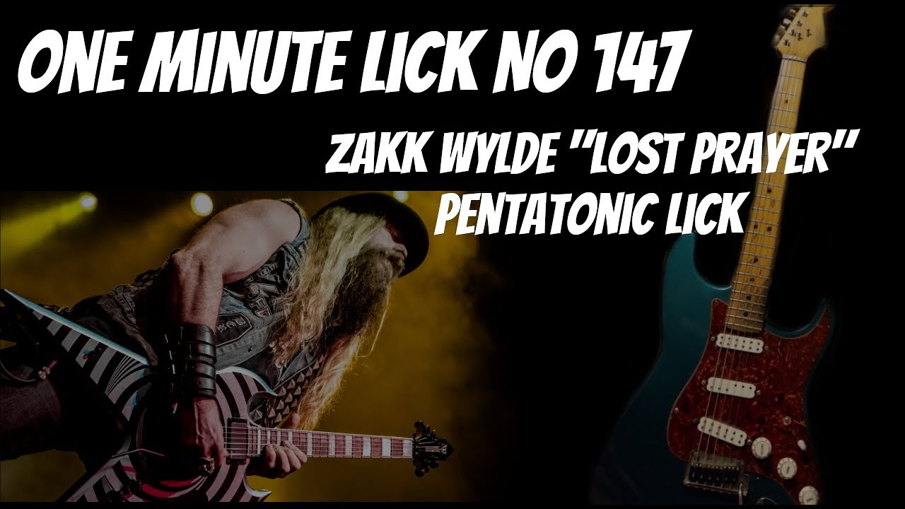 One Minute Lick No. 147 Zakk Wylde 