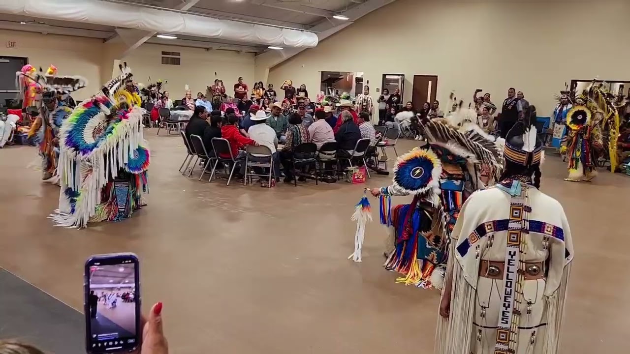 Mens Fancy Dance special Group 2 Concho Oklahoma Graduation Pow-wow