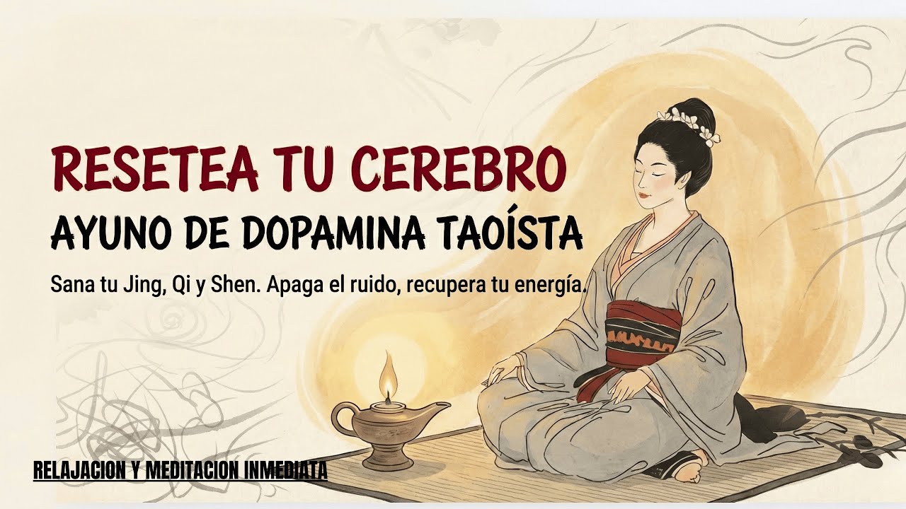 La antigua técnica para apagar el ruido mental: Ayuno de Dopamina y los Tres Tesoros.