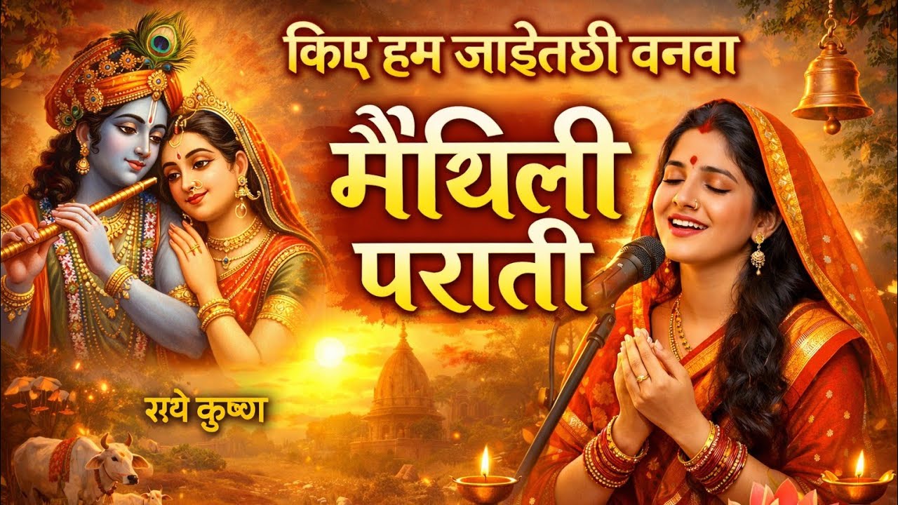 किए हम जाइतछी बनबा |Maithili Parati | Prati | #bhojpuri #song #bhajan #bhakti #parati #paratii #geet