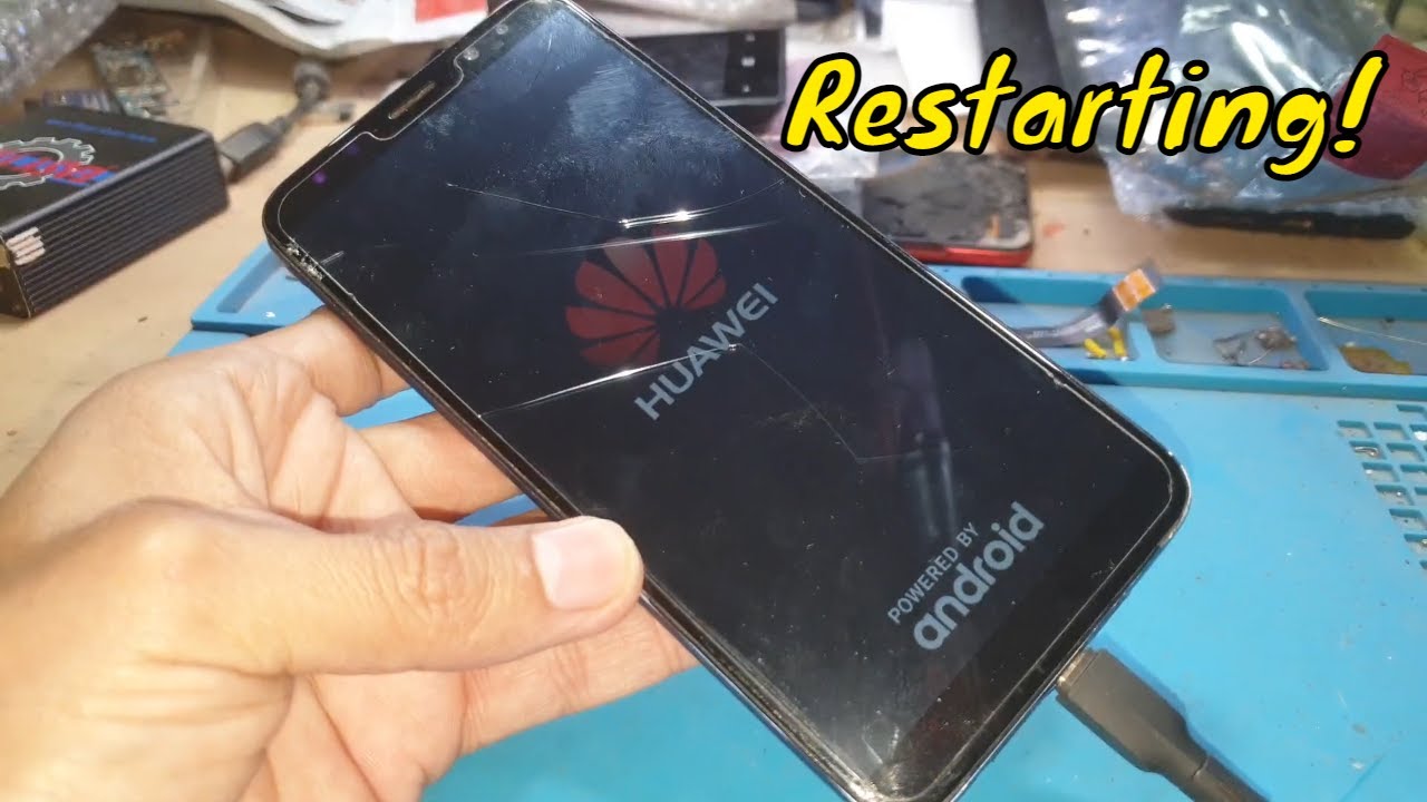 Restarting after Huawei Logo || Huawei Boot loop Fix || 