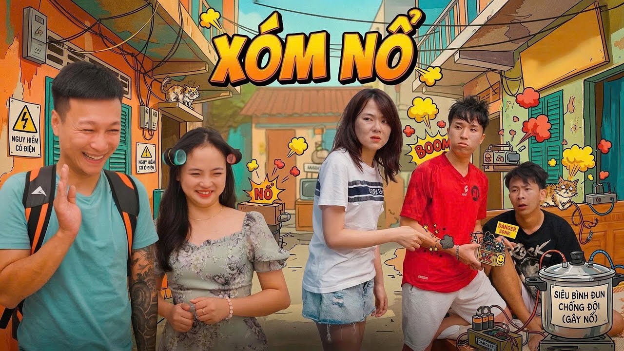 XÓM NỔ | Đại Học Du Ký - Phần 404 | Phim Ngắn Siêu Hài Hước Gãy TV