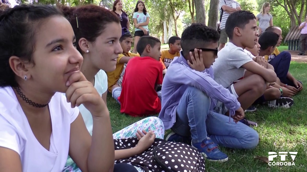 Visita de los niños saharauis (programa 'Vacaciones en paz') a la Ciudad de los Niños