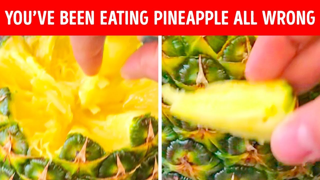 You've Been Always Eating Pineapple Wrong, Stop It!