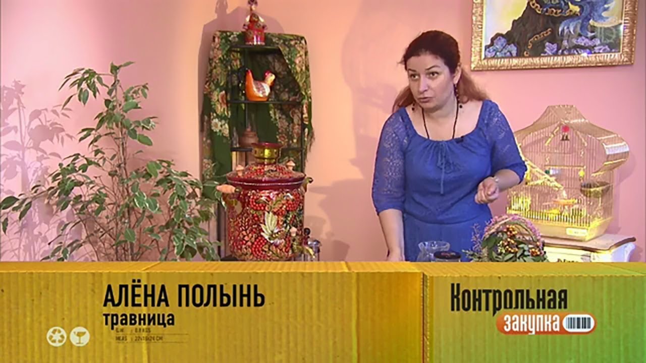 Алена Полынь на ТВ-передаче Контрольная Закупка 