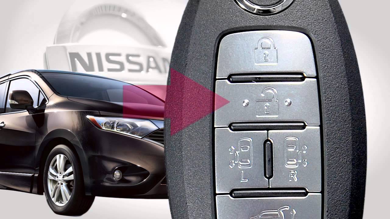2013 NISSAN Quest - NISSAN Intelligent Key and Locking Functions