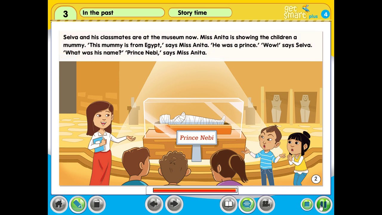 Get Smart plus 4 Module 3 Story time page 34 & 35
