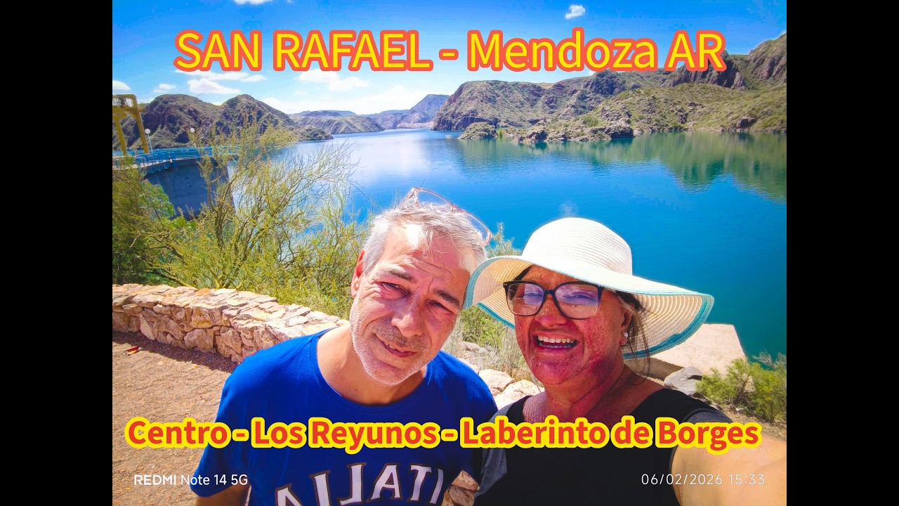 SAN RAFAEL 🇦🇷 Los Reyunos - Centro - Laberinto de Borges - Mendoza