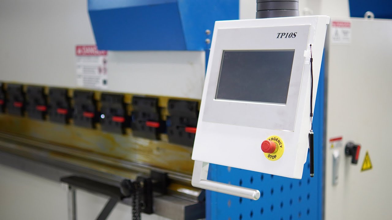 HARSLE WC67K-100T3200 Econom Press Brake with TP10S Touch Controller
