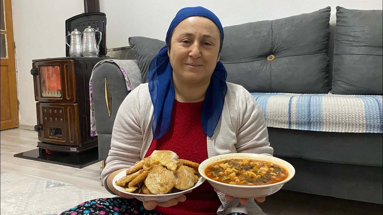 Ekşili Ispanaklı Kolotik Yemeği - Yumurtalı Banik 🧿👌🏻🌹