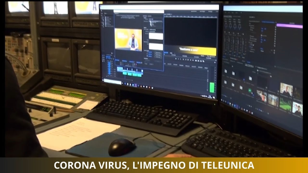 Coronavirus, l'impegno di Teleunica