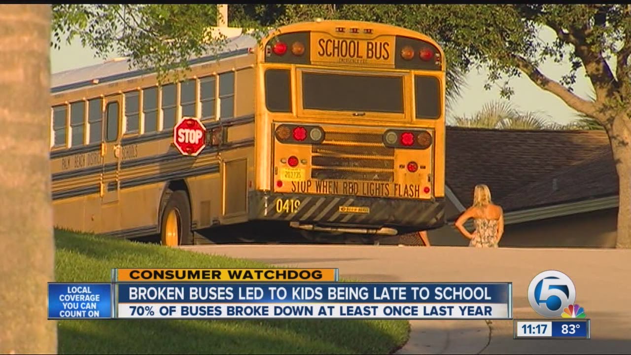 Palm Beach County school buses