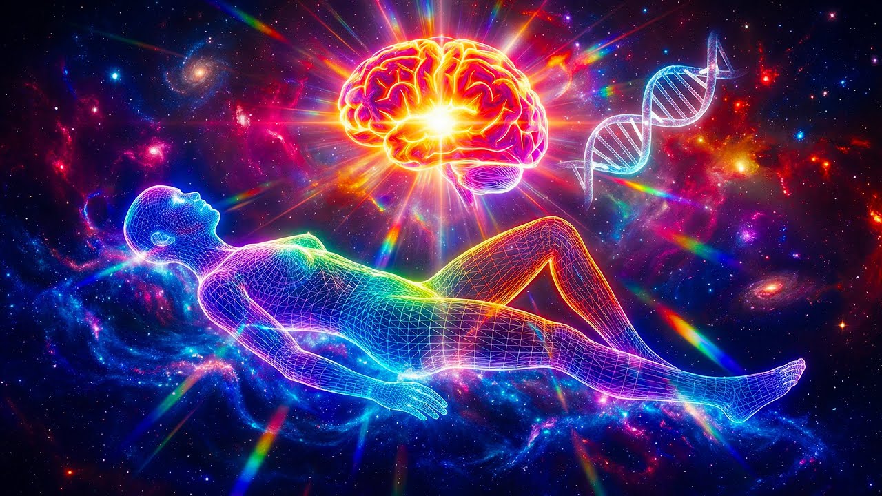 432Hz + 528Hz + 741Hz | The DEEPEST Healing Sleep: Whole Body Regeneration, Relieve Stress