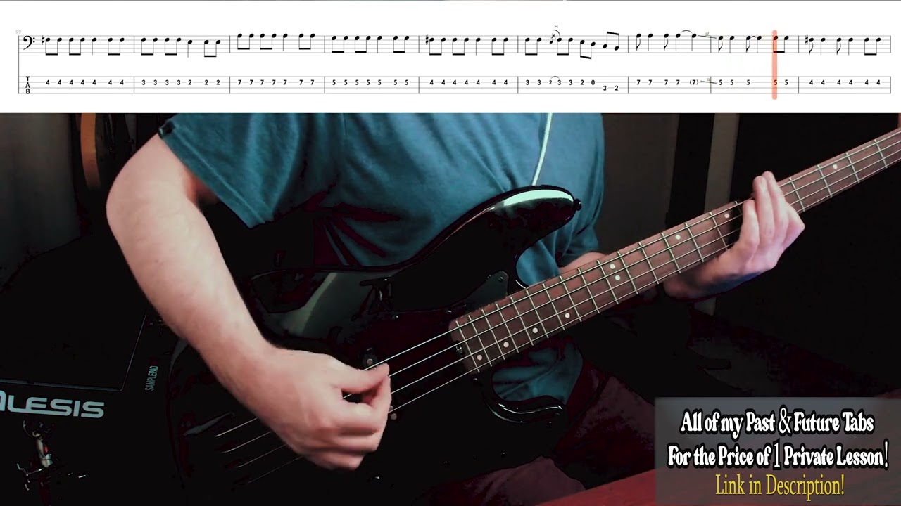 Chicago-25 or 6 to 4-Bass Tab-Bass Cover