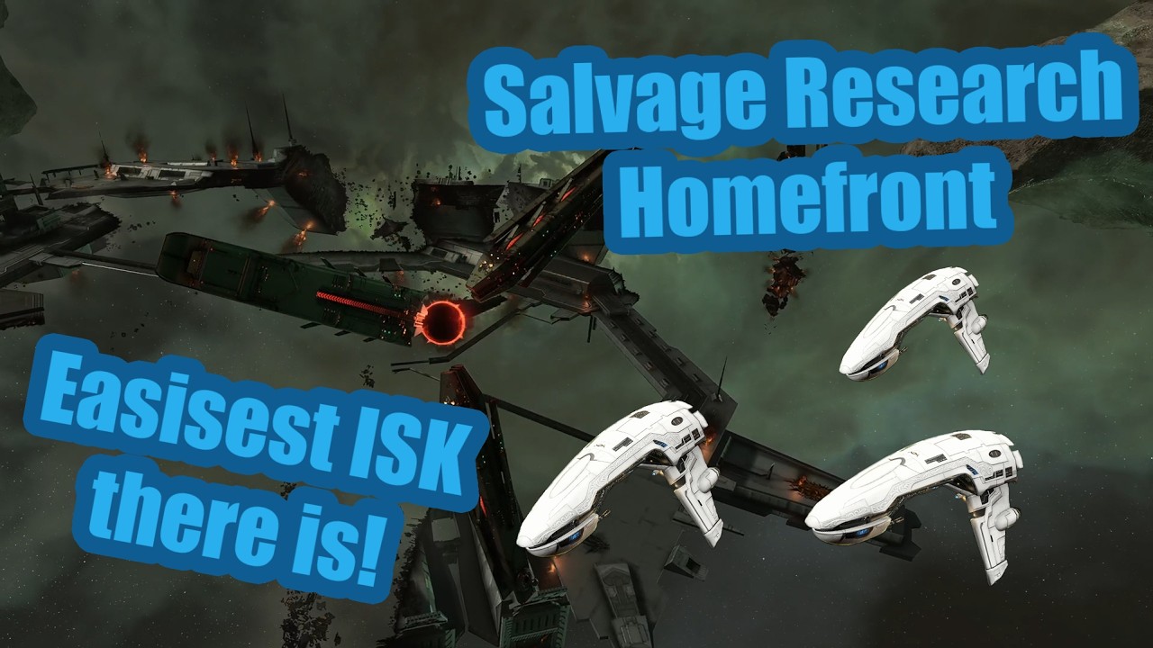 Salvage Research Homefront Site Showcase | EVE Online Homefront Guide