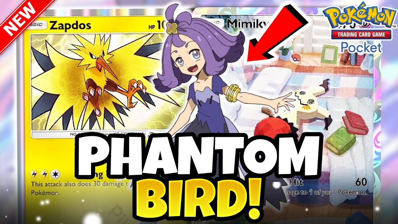 [ГЕНИЙ] Запдос и Мимикью — ИДЕАЛЬНОЕ КОМБО! | Pokemon TCG Pocket