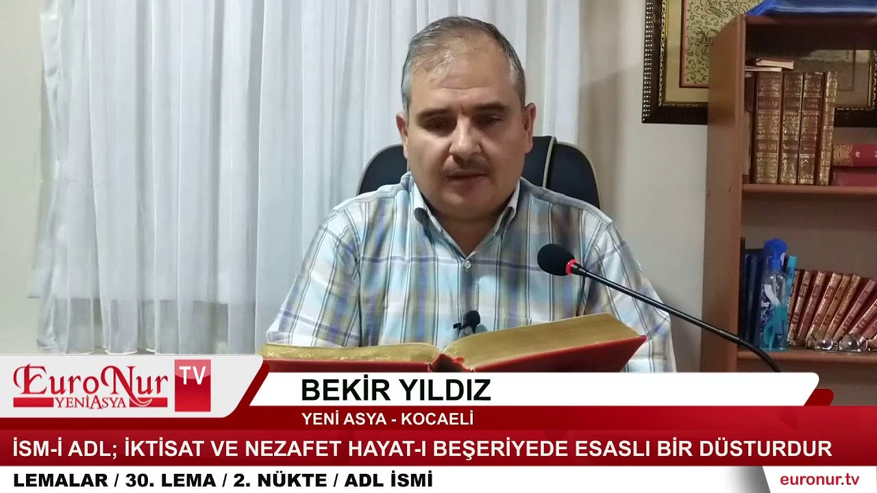 İktisat ve nezafetin İsm-i Adl ile ilişkisi