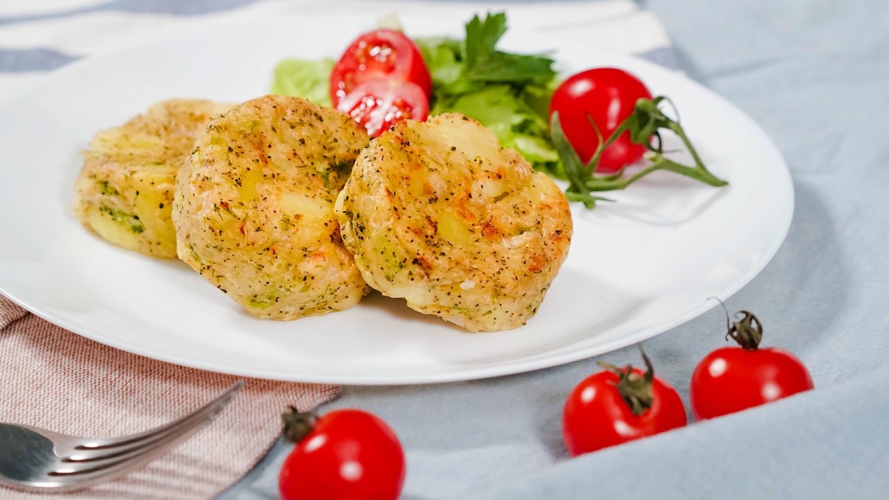 蔬菜薯餅食譜│01教煮【素食】