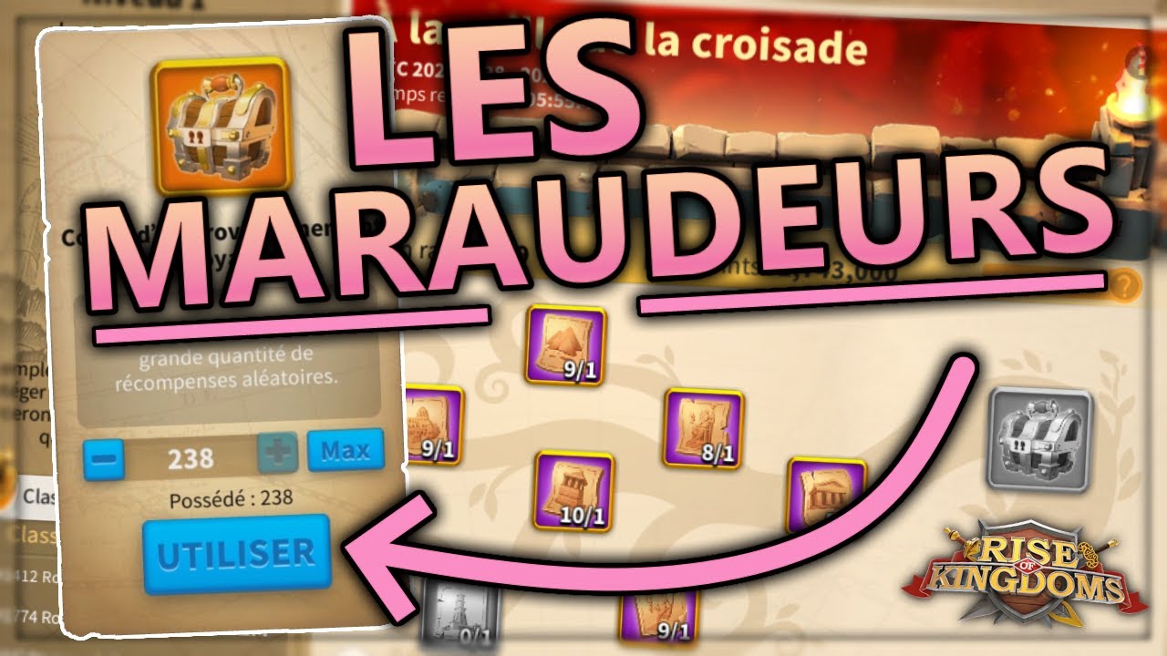 LES MARAUDEURS, UPDATE KVK | RISE OF KINGDOMS FR