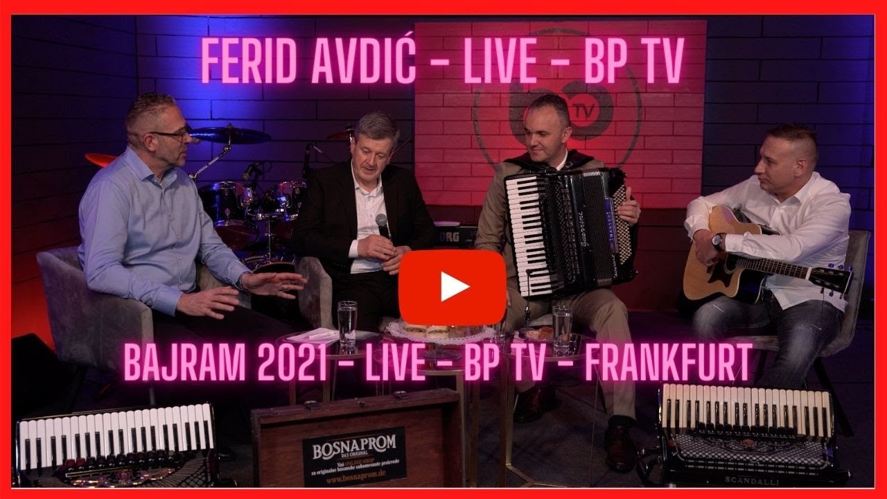 Ferid Avdić - Live BP TV Frankfurt - Bajram 2021