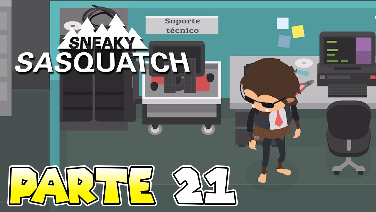 ¡PIE GRANDE CONSIGUE ASCENDER EN LA EMPRESA! | PARTE #21 | SNEAKY SASQUATCH