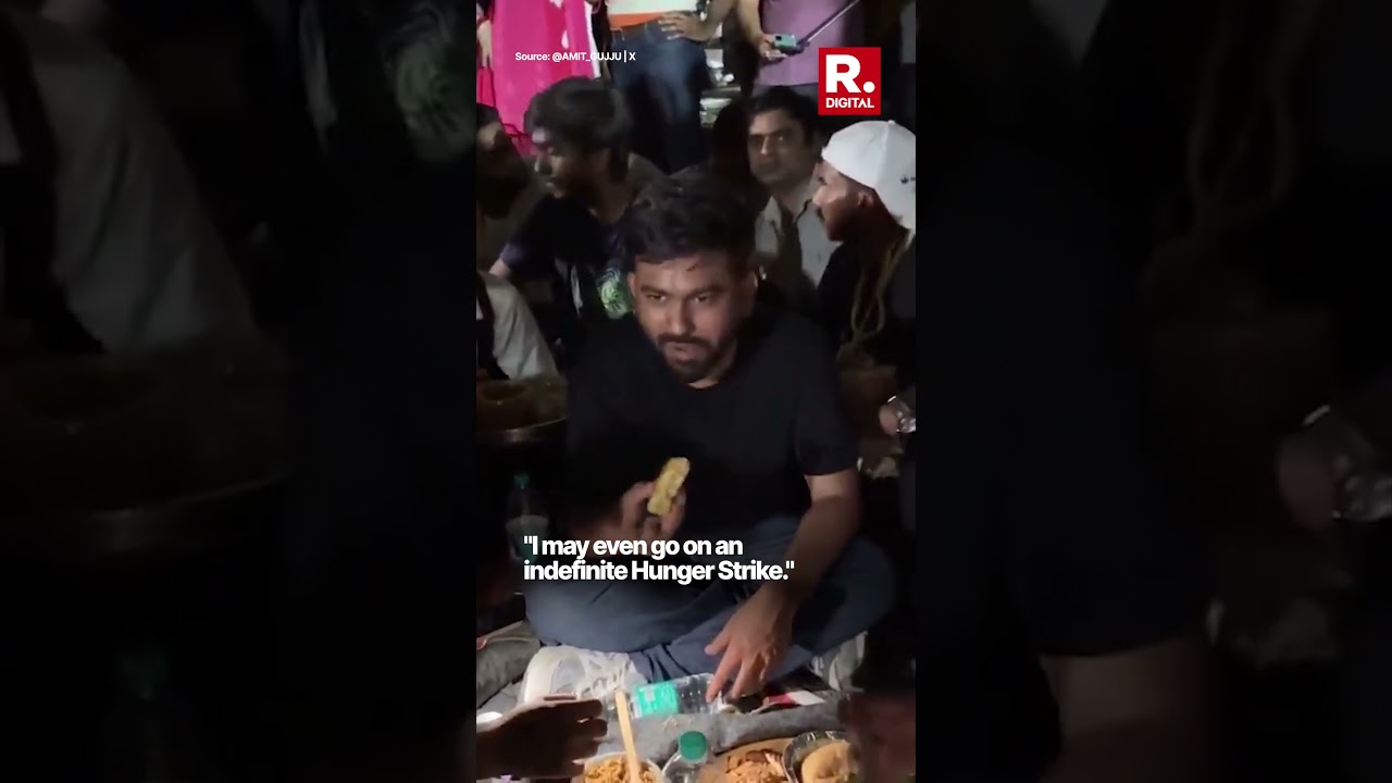 Abhijeet Dipke Seen Eating Bread Pakora & Noodles After Hunger Strike Threat