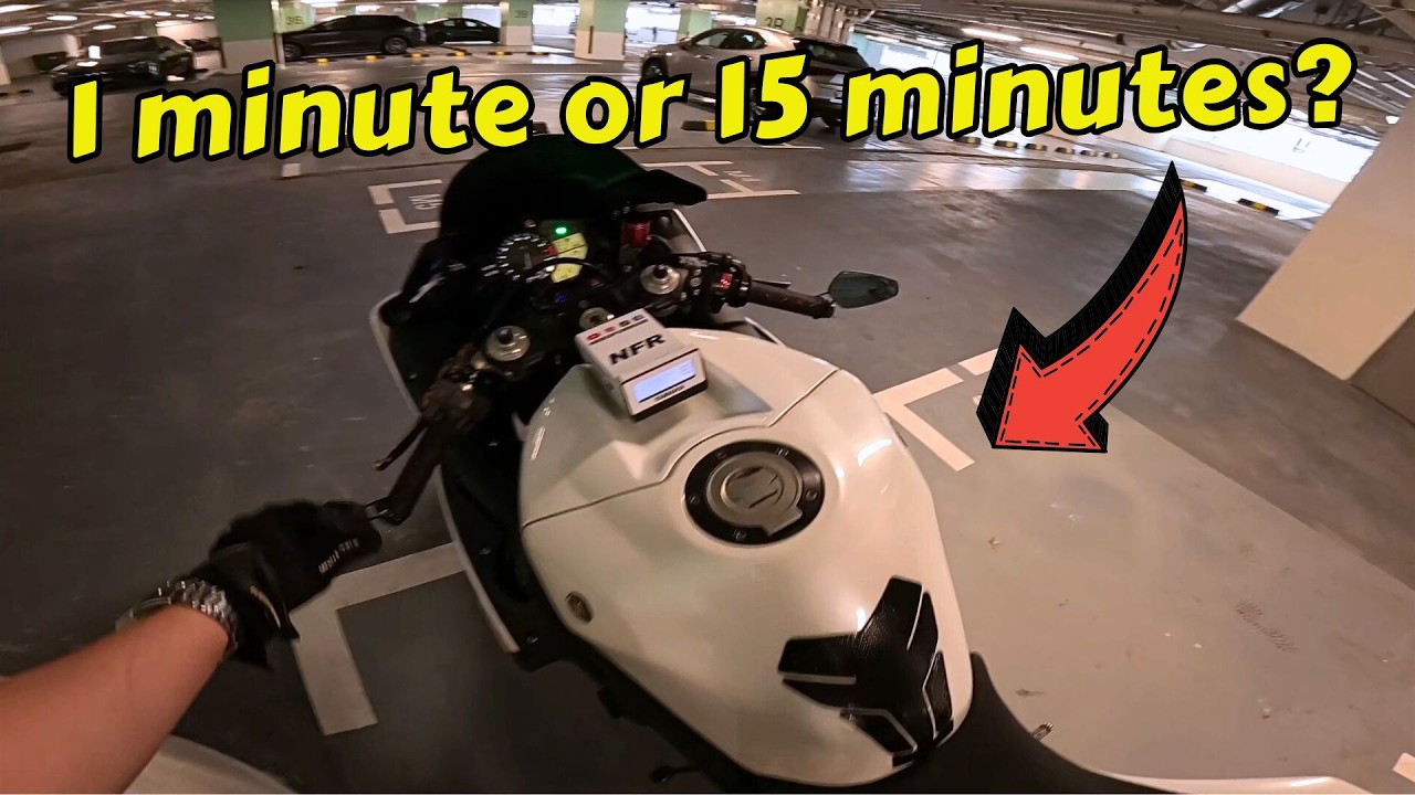 Я не прогреваю двигатель так долго | Yamaha YZF R1 | Мотовлог Сингапур | NeedForRide