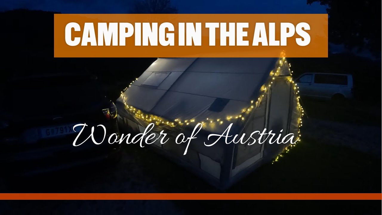 Camping in the Alps