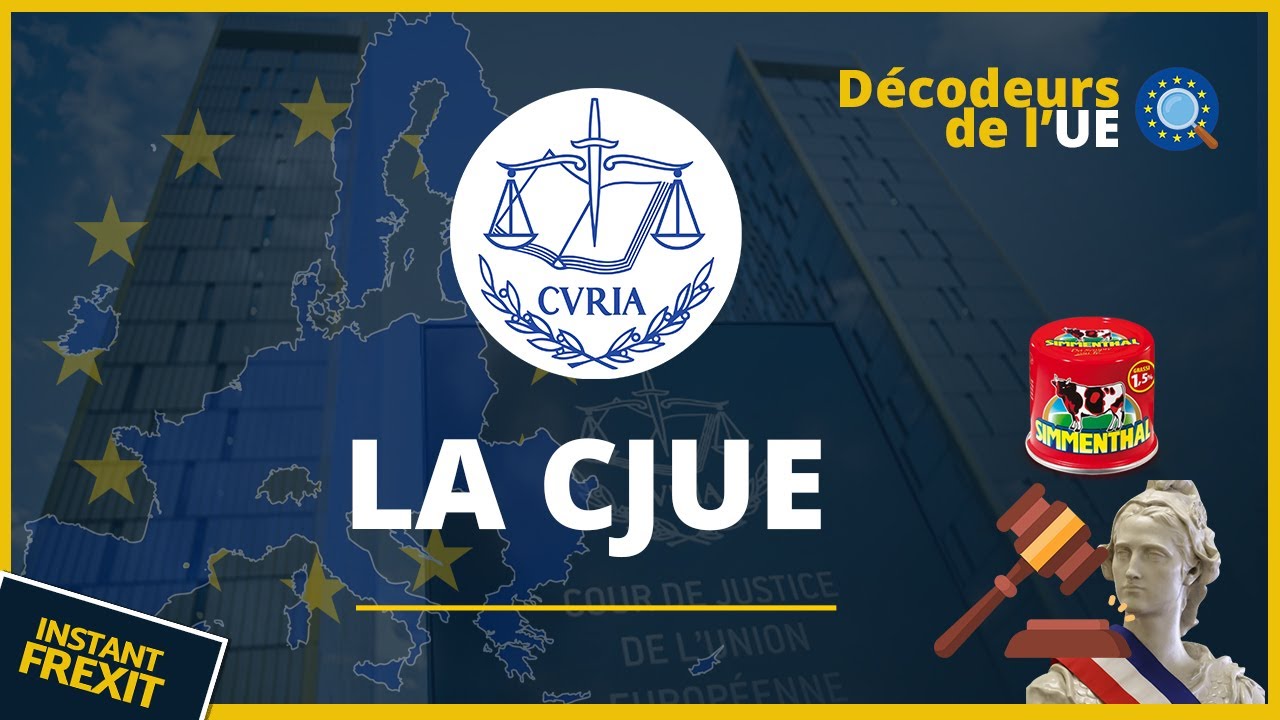 La Cour de Justice de l’Union européenne - Les Décodeurs de l'UE