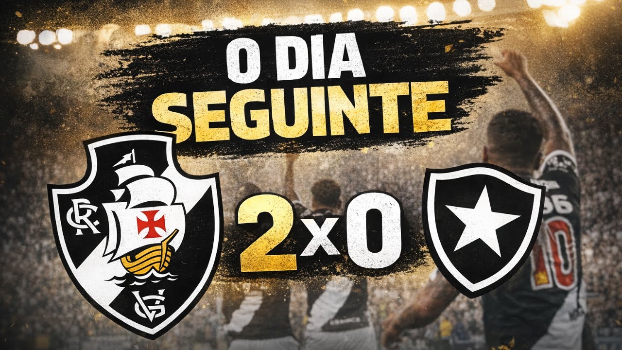 O DIA SEGUINTE - VASCO DA GAMA 2x0 BOTAFOGO - 6ª RODADA - CAMPEONATO CARIOCA 2026