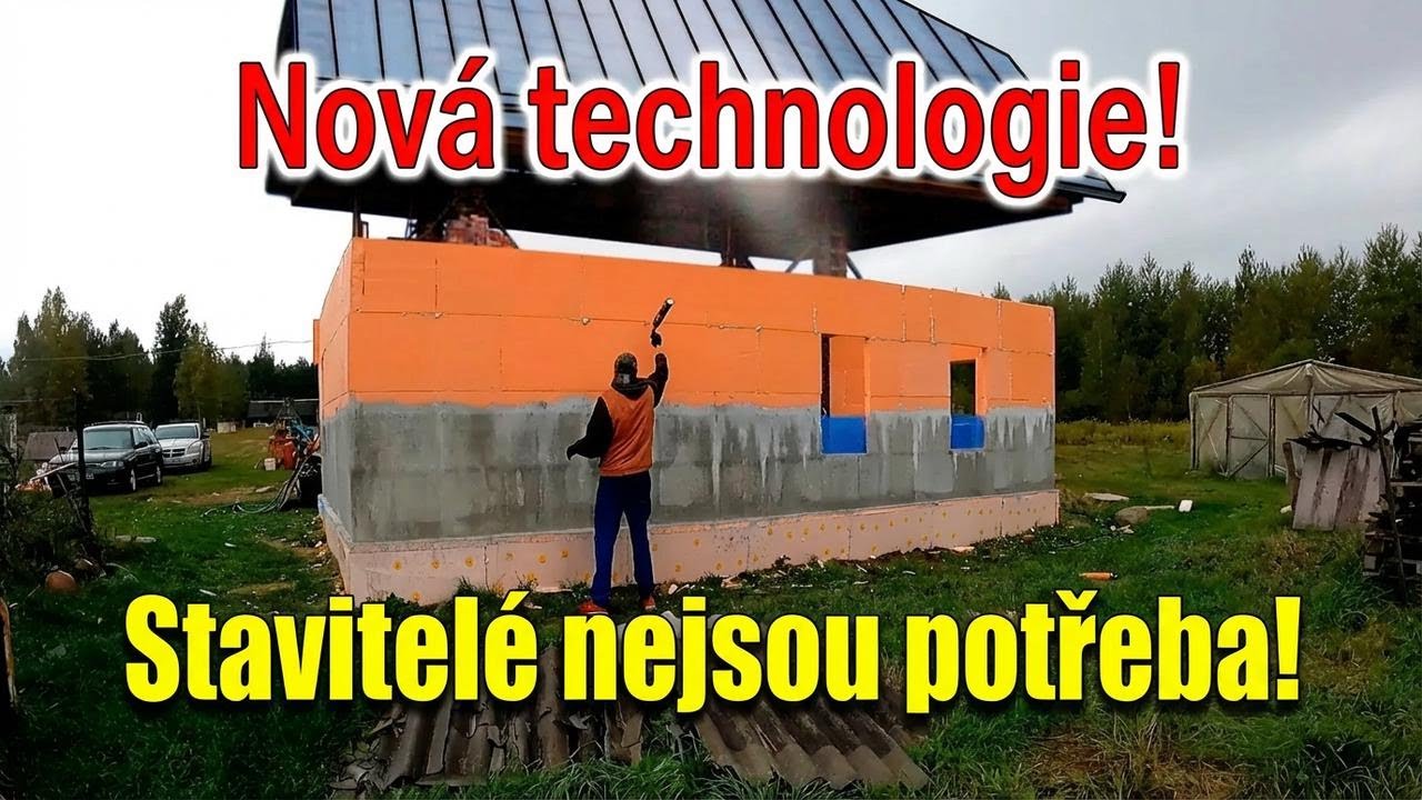 Stavíme dům z polystyrenu! Jednoduchá a rychlá metoda