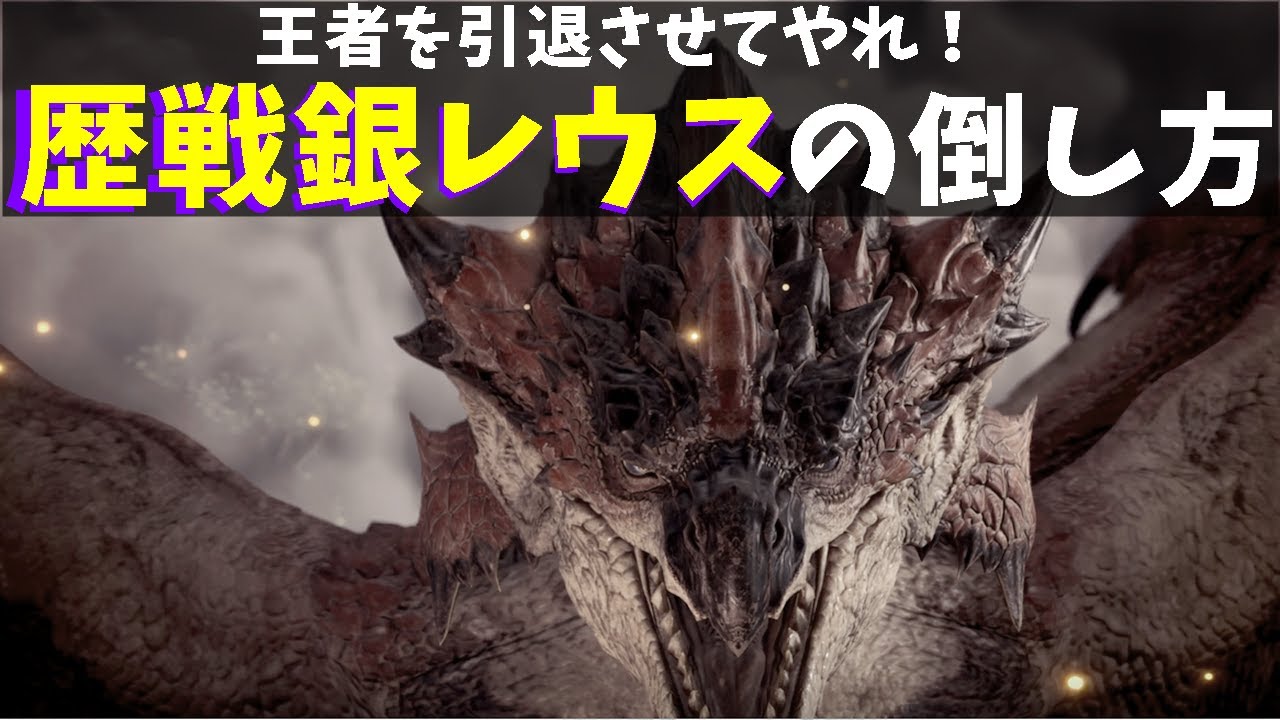 チャージアックスで歴戦銀レウスをボコすナイス作戦