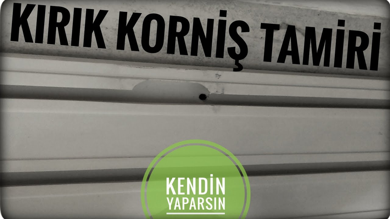 Kırık Korniş Tamiri #keşfet #keşfetteyiz #diy #keşfetbeniöneçıkar