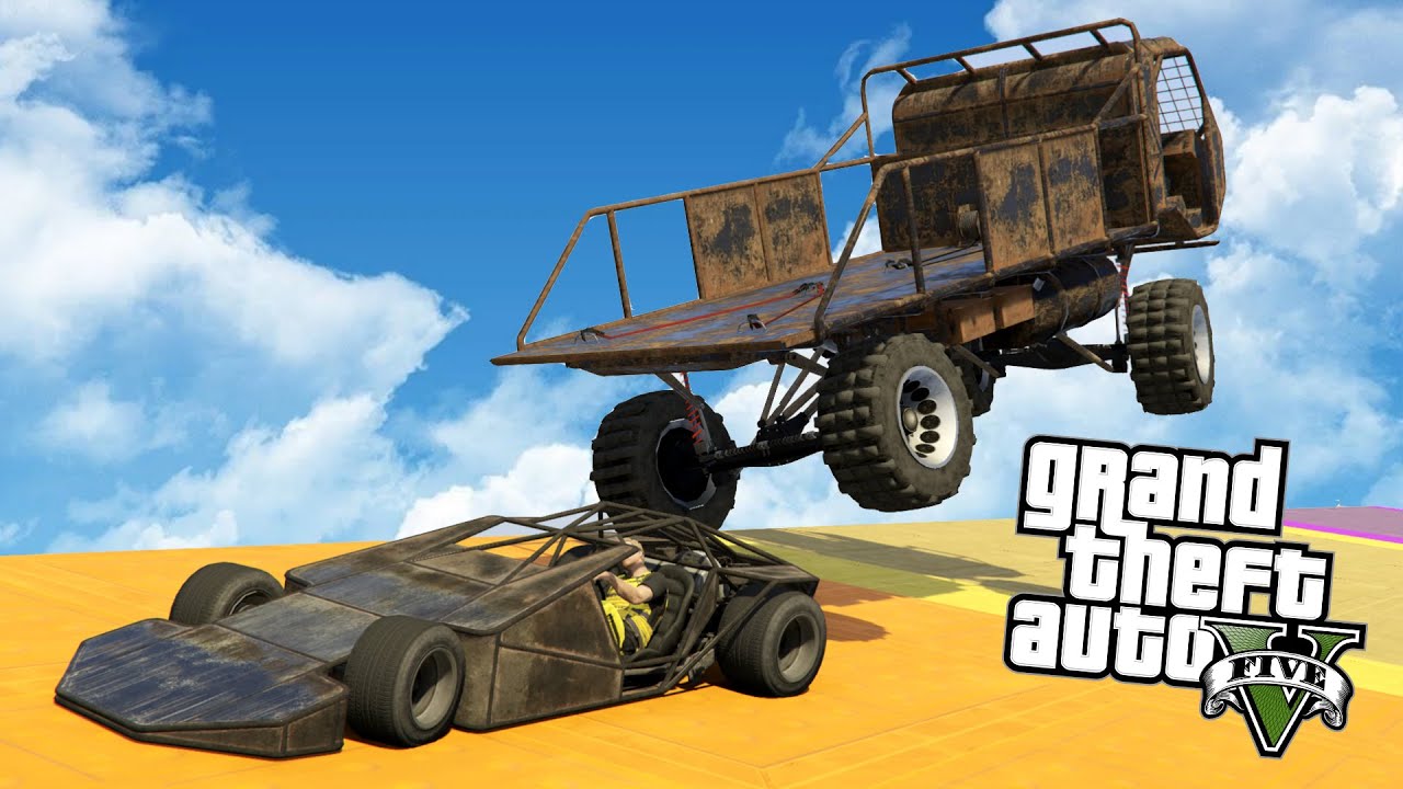 FACE TO FACE I NAJLEPSZE SKAKANIE PO RAMPACH w GTA V Online z Ekipą 