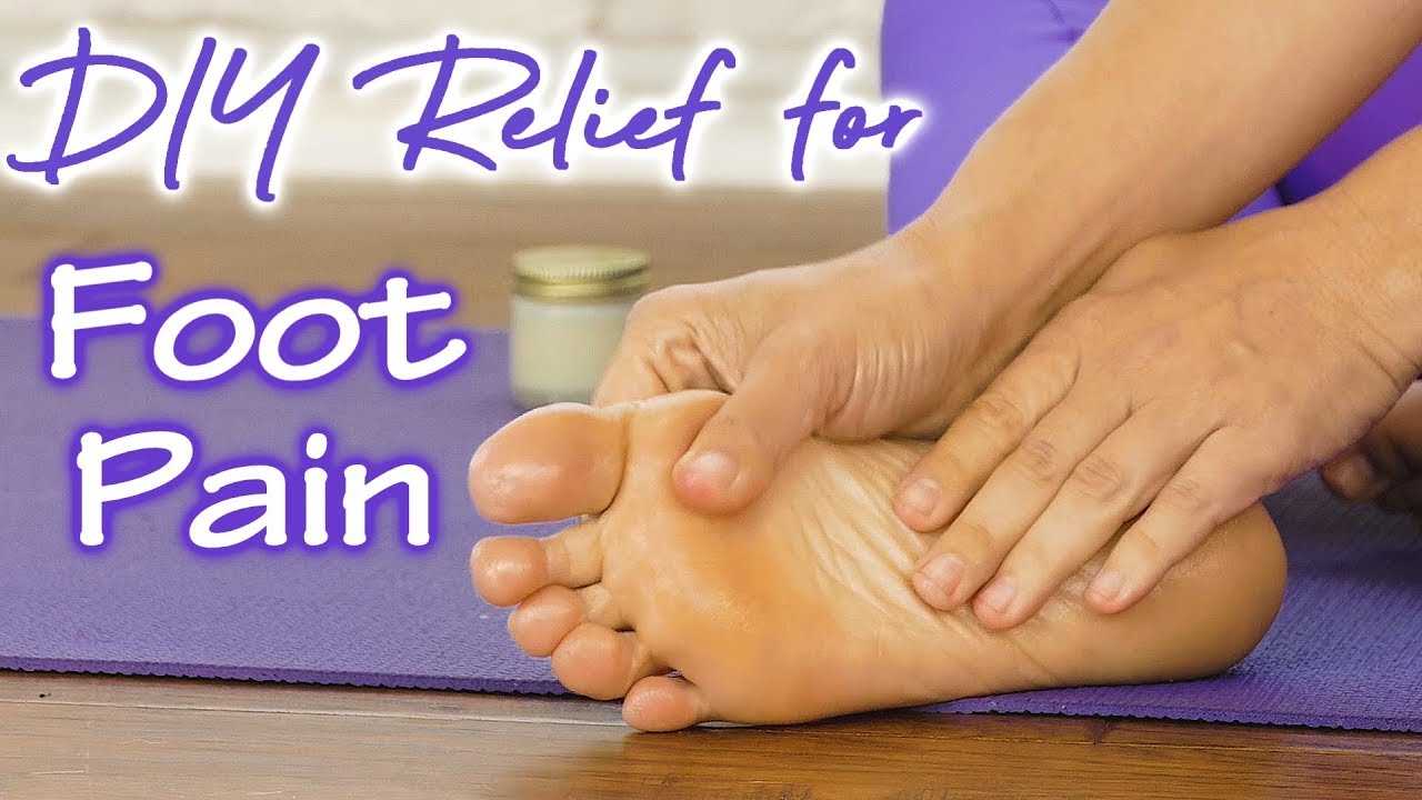 Do Your Feet Hurt? Easy DIY Massage & Stretches for Pain Relief, Self Care Routine, How to, Foot