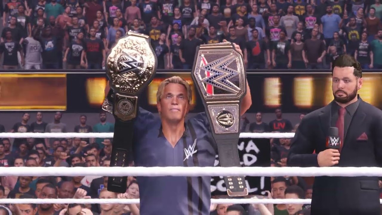WWE2K25-John Cena vs Roman Reigns l Champion vs Champion Match
